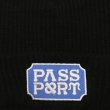 画像2: PASS~PORT | YEARBOOK LOGO BEANIE - BLACK (2)