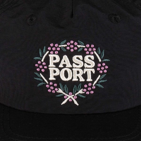 画像2: PASS~PORT | WATTLE RPET WORKERS CAP - BLACK / OFF WHITE (2)