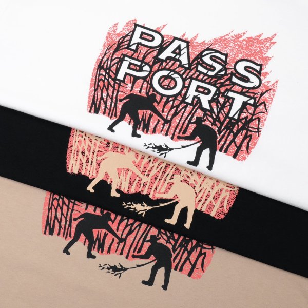 画像3: PASS~PORT |  BRUSH FIRE TEE - BLACK (3)