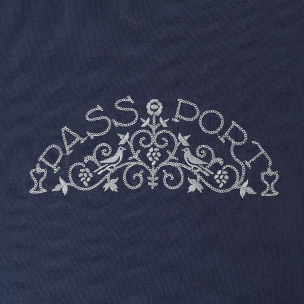 画像2: PASS~PORT |  VINEYARD BIRDS TEE - NAVY (2)