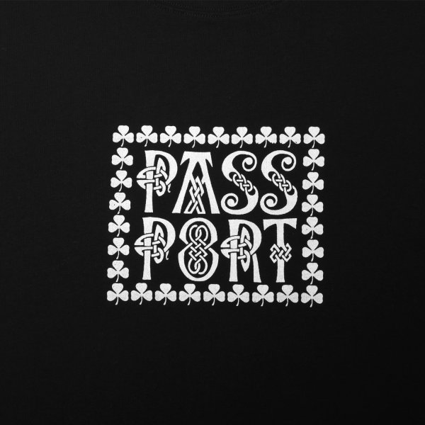 画像2: PASS~PORT |  CELT TEE - BLACK (2)