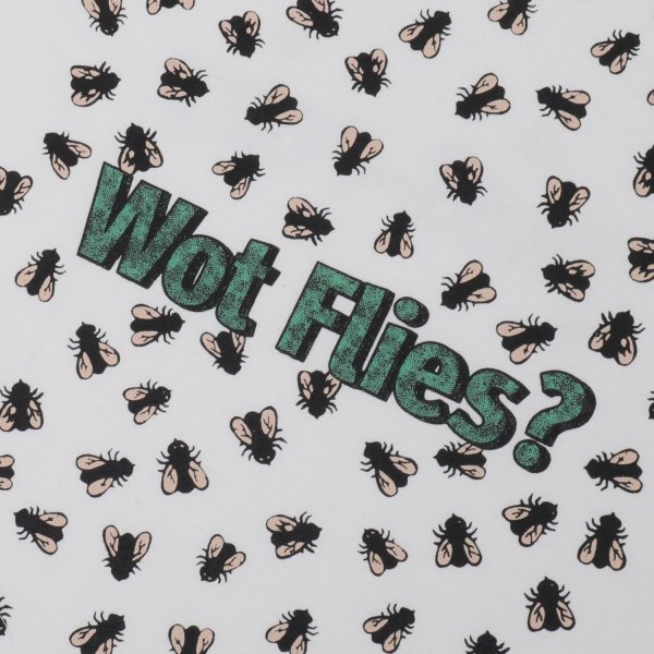 画像2: PASS~PORT |  WOT FLIES TEE - WHITE (2)