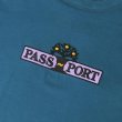 画像2: PASS~PORT |  HOUSE PLANT ORGANIC COTTON TEE - TEAL (2)