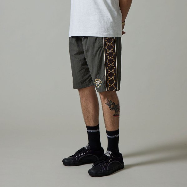 画像4: PASS~PORT |  WATTLE RPET CASUAL SHORT - OLIVE / CHOCOLATE (4)