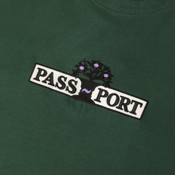 画像2: PASS~PORT |  HOUSE PLANT ORGANIC COTTON TEE - GUMNUT GREEN (2)