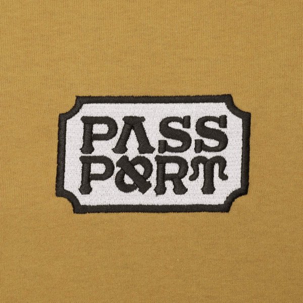 画像2: PASS~PORT |  YEARBOOK TEE - MUSTARD (2)