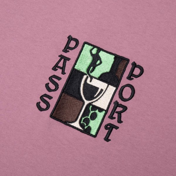 画像2: PASS~PORT |  DINE EM' TEE - WASHED BERRY (2)