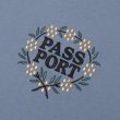 画像3: PASS~PORT |  WATTLE TEE - STONEWASH BLUE (3)