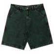画像1: PASS~PORT |  WORKERS CLUB JEAN SHORT - DARK GREEN OVER DYE (1)