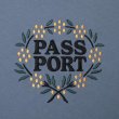 画像2: PASS~PORT |  WATTLE TEE - STONEWASH BLUE (2)