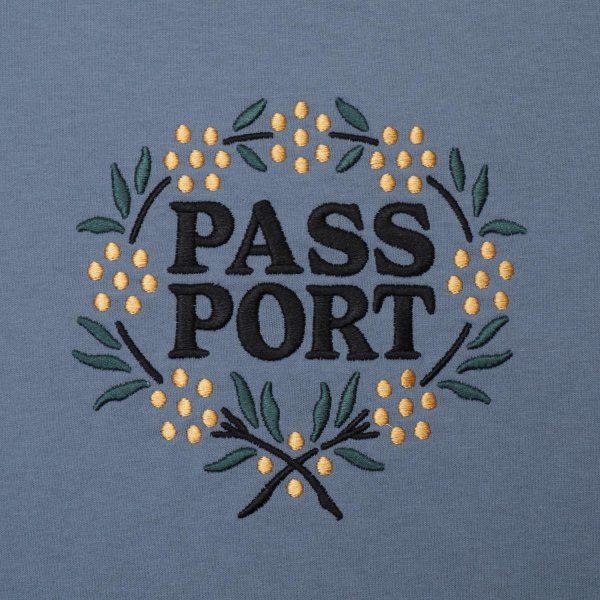 画像2: PASS~PORT |  WATTLE TEE - STONEWASH BLUE (2)