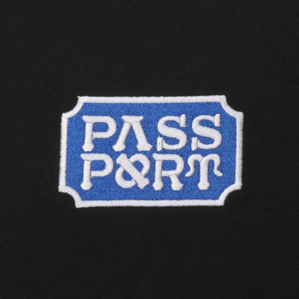 画像2: PASS~PORT |  YEARBOOK TEE - BLACK (2)