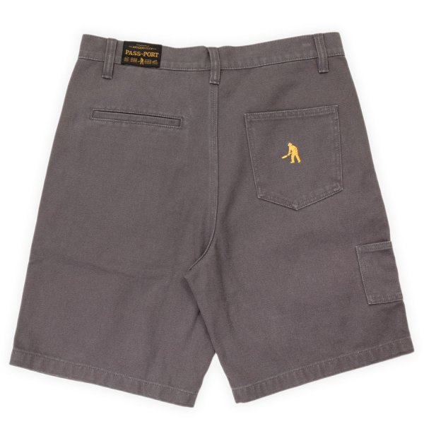 画像4: PASS~PORT |  DOUBLE KNEE DIGGERS CLUB SHORT - CHARCOAL (4)