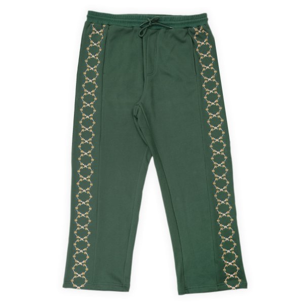 画像1: PASS~PORT |  WATTLE ORGANIC TRACK PANTS - GREEN (1)