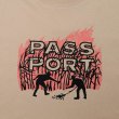 画像2: PASS~PORT |  BRUSH FIRE TEE - SAND (2)