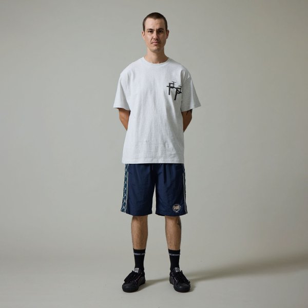 画像6: PASS~PORT |  WATTLE RPET CASUAL SHORT - NAVY / TEAL (6)