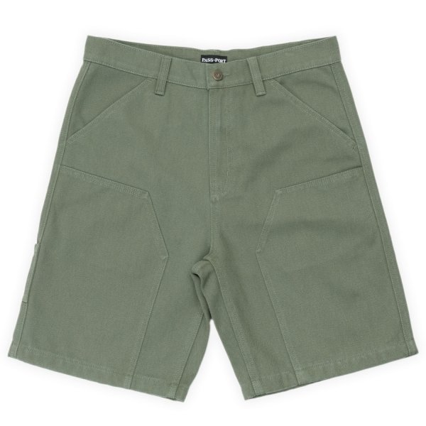 画像1: PASS~PORT |  DOUBLE KNEE DIGGERS CLUB SHORT - MOSS (1)