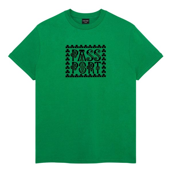 画像1: PASS~PORT |  CELT TEE - KERRY GREEN (1)