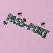 画像3: PASS~PORT |  WOT FLIES TEE - LIGHT PINK (3)