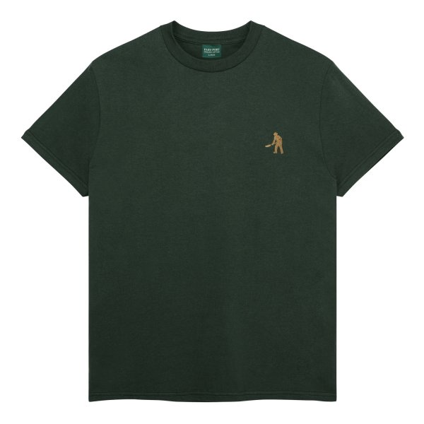画像1: PASS~PORT |  WORKERS ORGANIC COTTON TEE - BOTTLE GREEN (1)