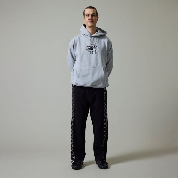 画像6: PASS~PORT |  WATTLE ORGANIC TRACK PANTS - BLACK (6)
