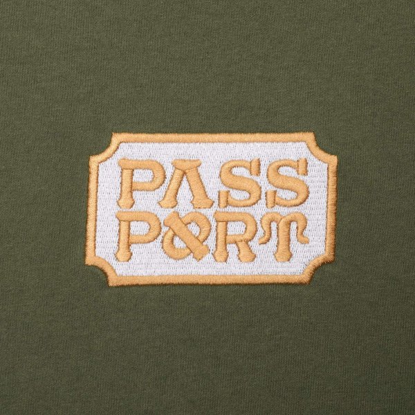 画像2: PASS~PORT |  YEARBOOK TEE - OLIVE (2)