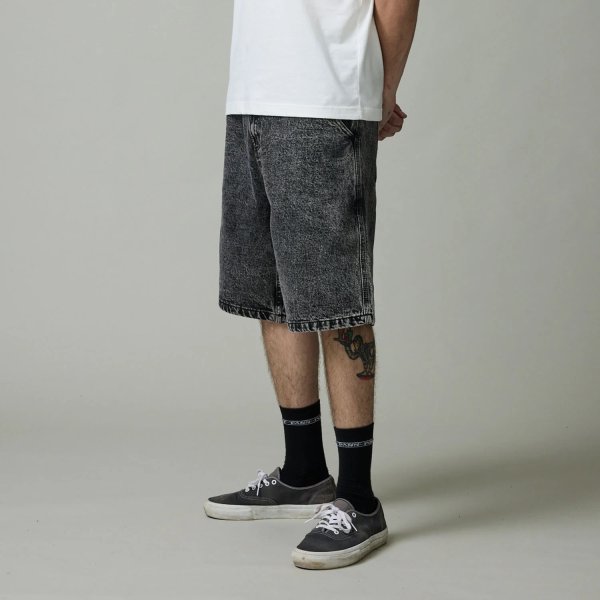 画像5: PASS~PORT |  WORKERS CLUB JEAN SHORT - GREY OVER DYE (5)