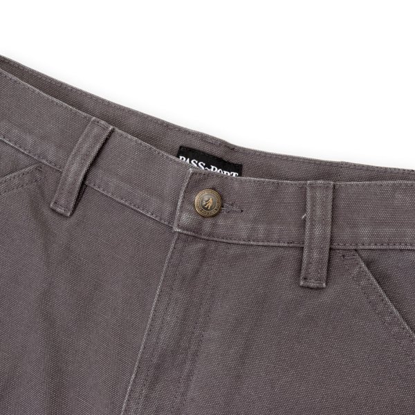 画像2: PASS~PORT |  DOUBLE KNEE DIGGERS CLUB SHORT - CHARCOAL (2)