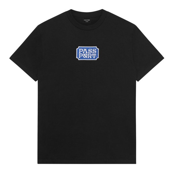画像1: PASS~PORT |  YEARBOOK TEE - BLACK (1)
