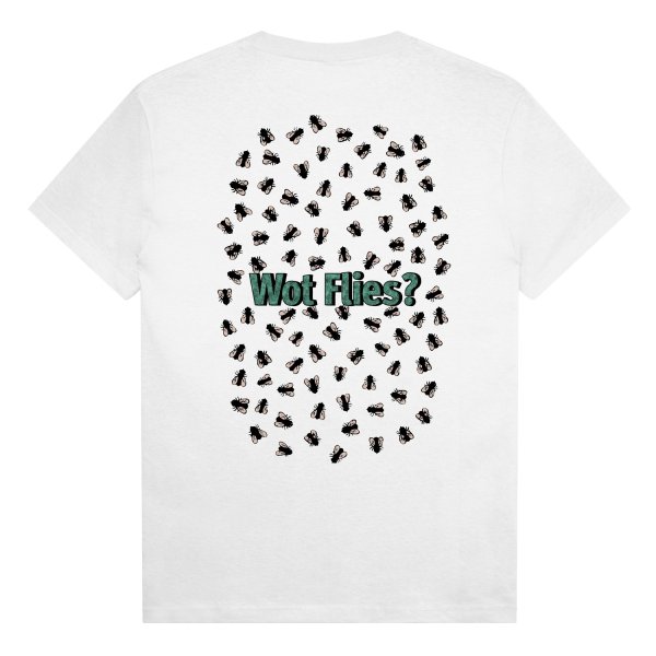 画像4: PASS~PORT |  WOT FLIES TEE - WHITE (4)