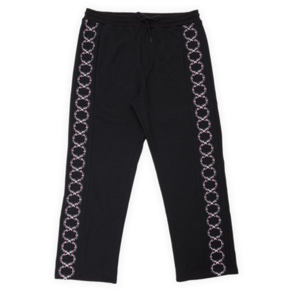画像1: PASS~PORT |  WATTLE ORGANIC TRACK PANTS - BLACK (1)