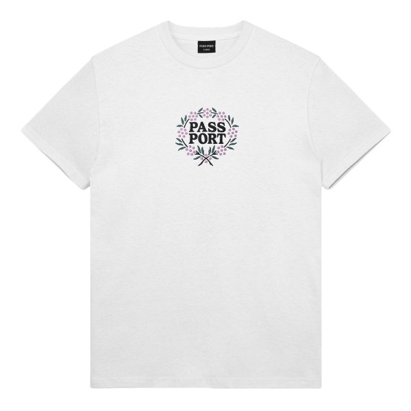 画像1: PASS~PORT |  WATTLE TEE - WHITE (1)