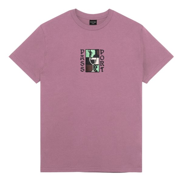 画像1: PASS~PORT |  DINE EM' TEE - WASHED BERRY (1)