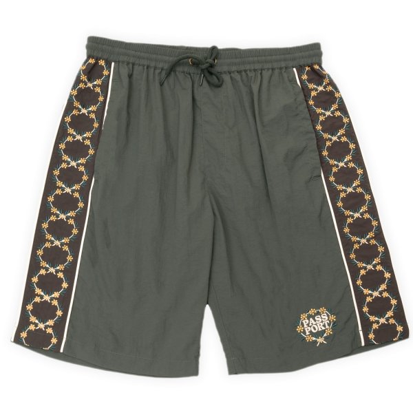画像1: PASS~PORT |  WATTLE RPET CASUAL SHORT - OLIVE / CHOCOLATE (1)