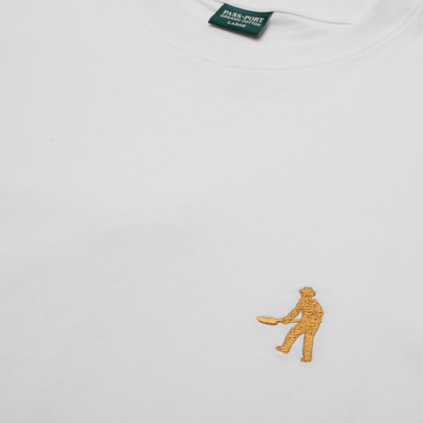 画像2: PASS~PORT |  WORKERS ORGANIC COTTON TEE - WHITE (2)