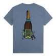 画像2: PASS~PORT |  WINE EM' TEE - STONEWASH BLUE (2)