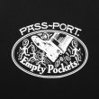 画像2: PASS~PORT |  EMPTY POCKETS TEE - BLACK (2)
