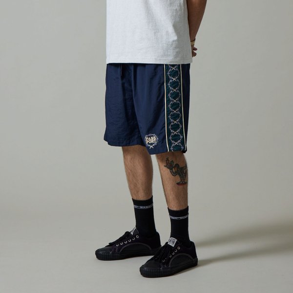 画像4: PASS~PORT |  WATTLE RPET CASUAL SHORT - NAVY / TEAL (4)