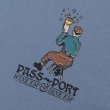 画像3: PASS~PORT |  WINE EM' TEE - STONEWASH BLUE (3)