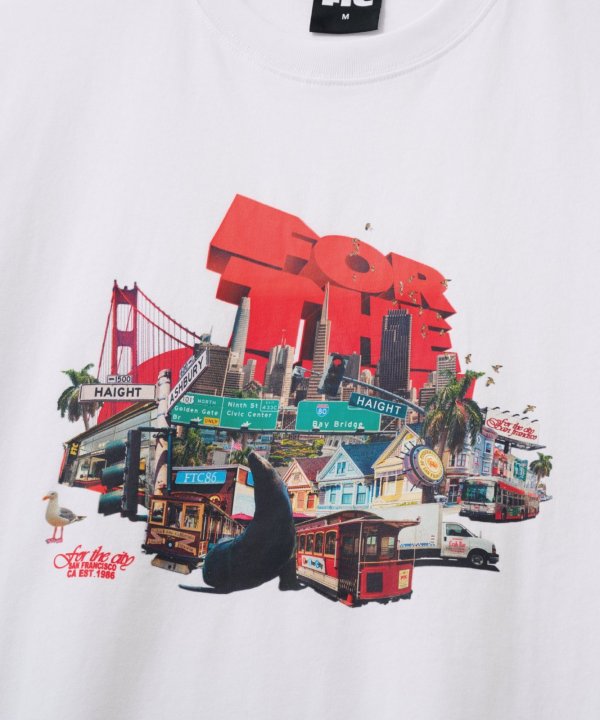 画像2: FTC | SF LANDSCAPE TEE - WHITE (2)