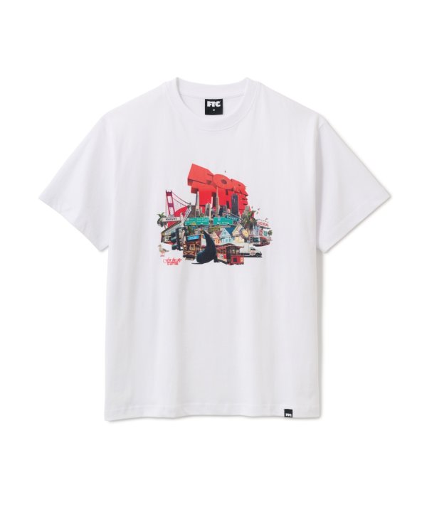 画像1: FTC | SF LANDSCAPE TEE - WHITE (1)