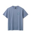 画像1: FTC | FTC BOX LOGO TEE - SLATE (1)