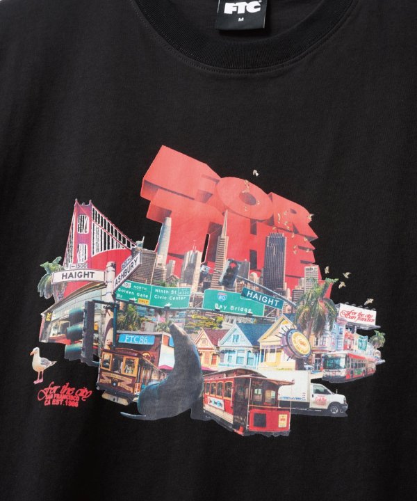 画像2: FTC | SF LANDSCAPE TEE - BLACK (2)