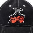 画像2: PASS~PORT | CHERRIES LEAGUES TRUCKER - WASHED BLACK (2)
