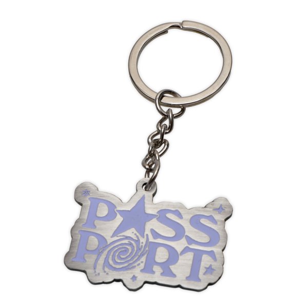 画像1: PASS~PORT | STARGAZER KEYCHAIN - ANTIQUE SILVER (1)