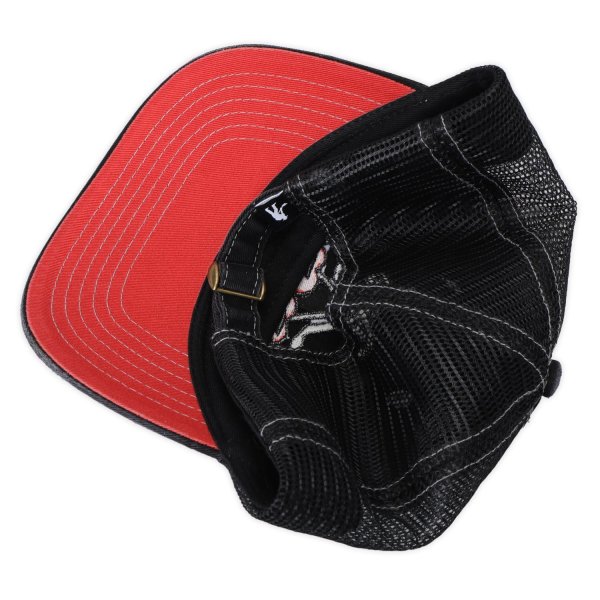 画像3: PASS~PORT | CHERRIES LEAGUES TRUCKER - WASHED BLACK (3)