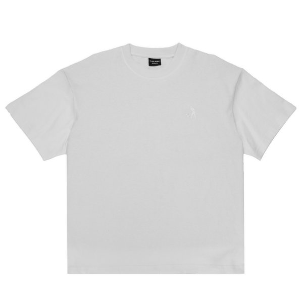 画像1: PASS~PORT | SOLID WOKERS TEE - WHITE (1)