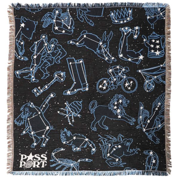 画像1: PASS~PORT | CONSTELLATIONS THROW BLANKET (1)