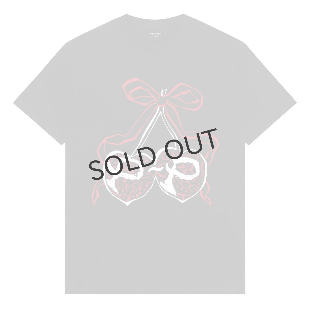 画像1: PASS~PORT | CHERRIES TEE - BLACK (1)
