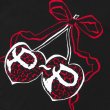 画像2: PASS~PORT | CHERRIES TEE - BLACK (2)